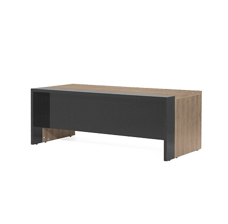 122 Стол для руководителя 200x90x75 LAVA гавана/серый глянец