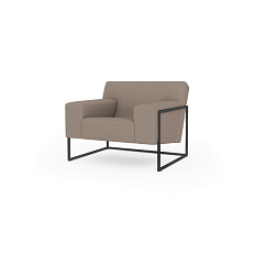 Рэй-1 Кресло 1-мест. 93х87х76 см букле Clarins 230 коричневый