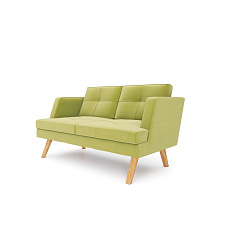 Свифт-2 Диван 2-х местный 141х82х85 микрошенилл Lounge 24 яблоко