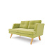 Свифт-2 Диван 2-х местный 141х82х85 микрошенилл Lounge 24 яблоко