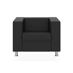 Аполло Кресло экокожа 89x85x70 см ИК Р2 ergoline 9100 черный